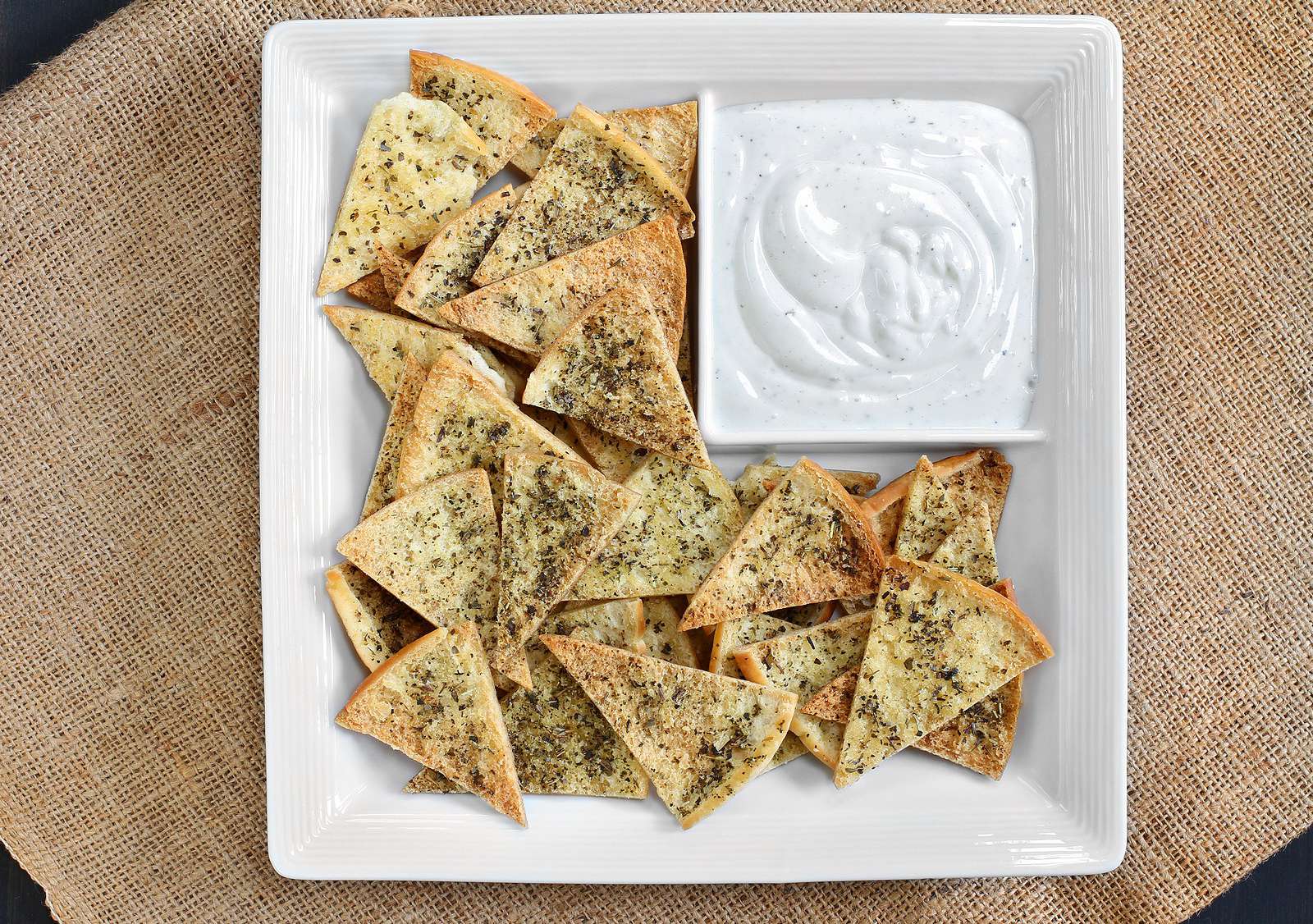 Quick & Easy Homemade Baked Pita Chips