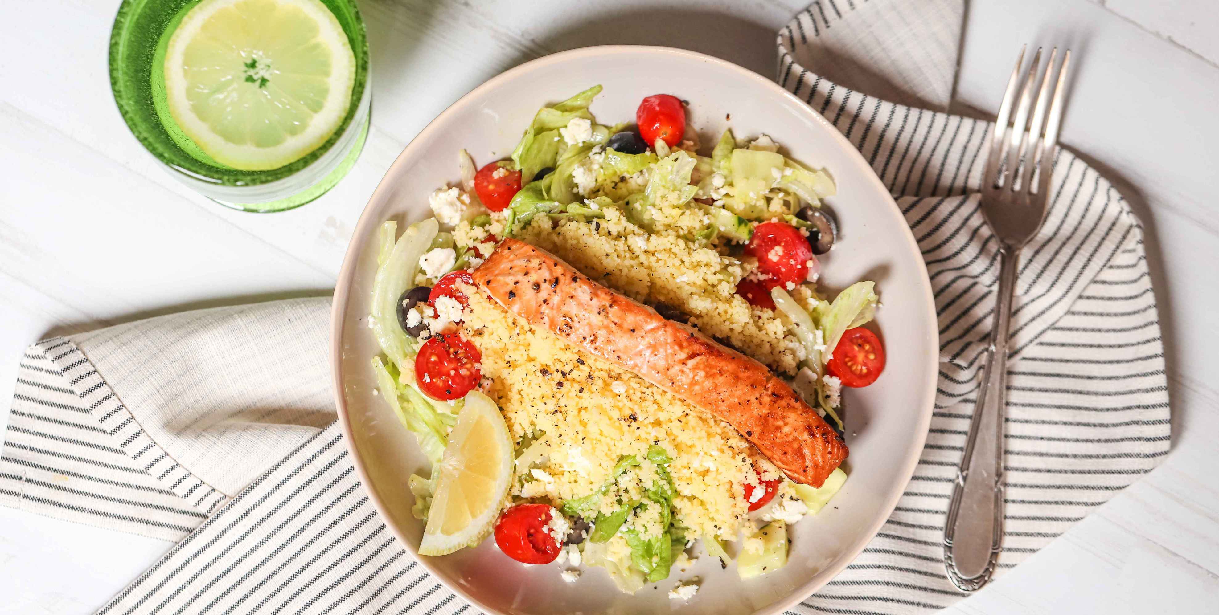 Salmon & Couscous Salad