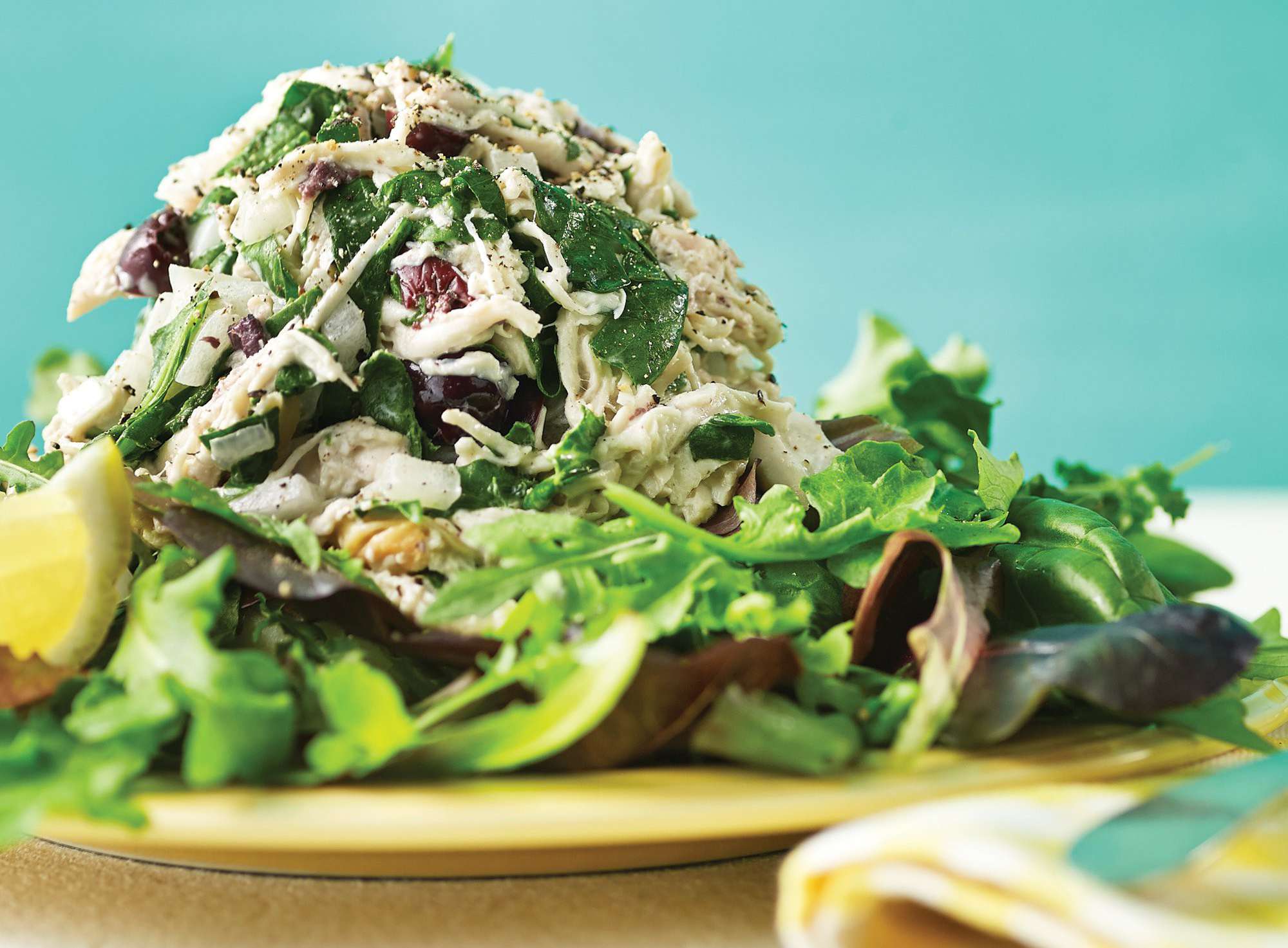 Spinach Chicken Salad