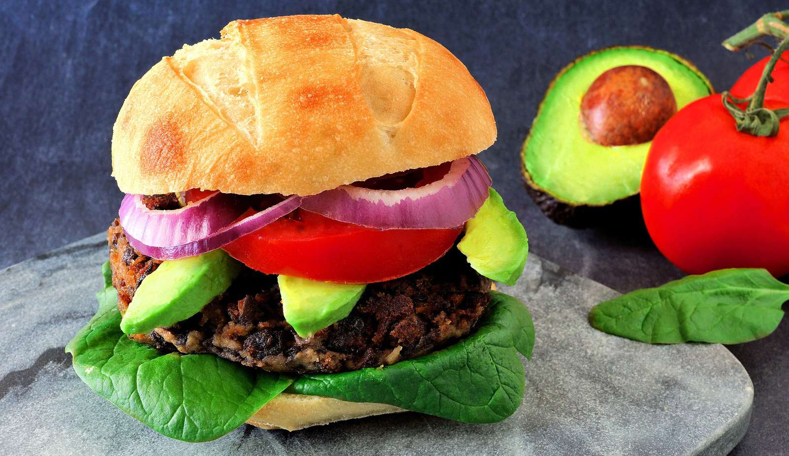 Simple Black Bean Burgers