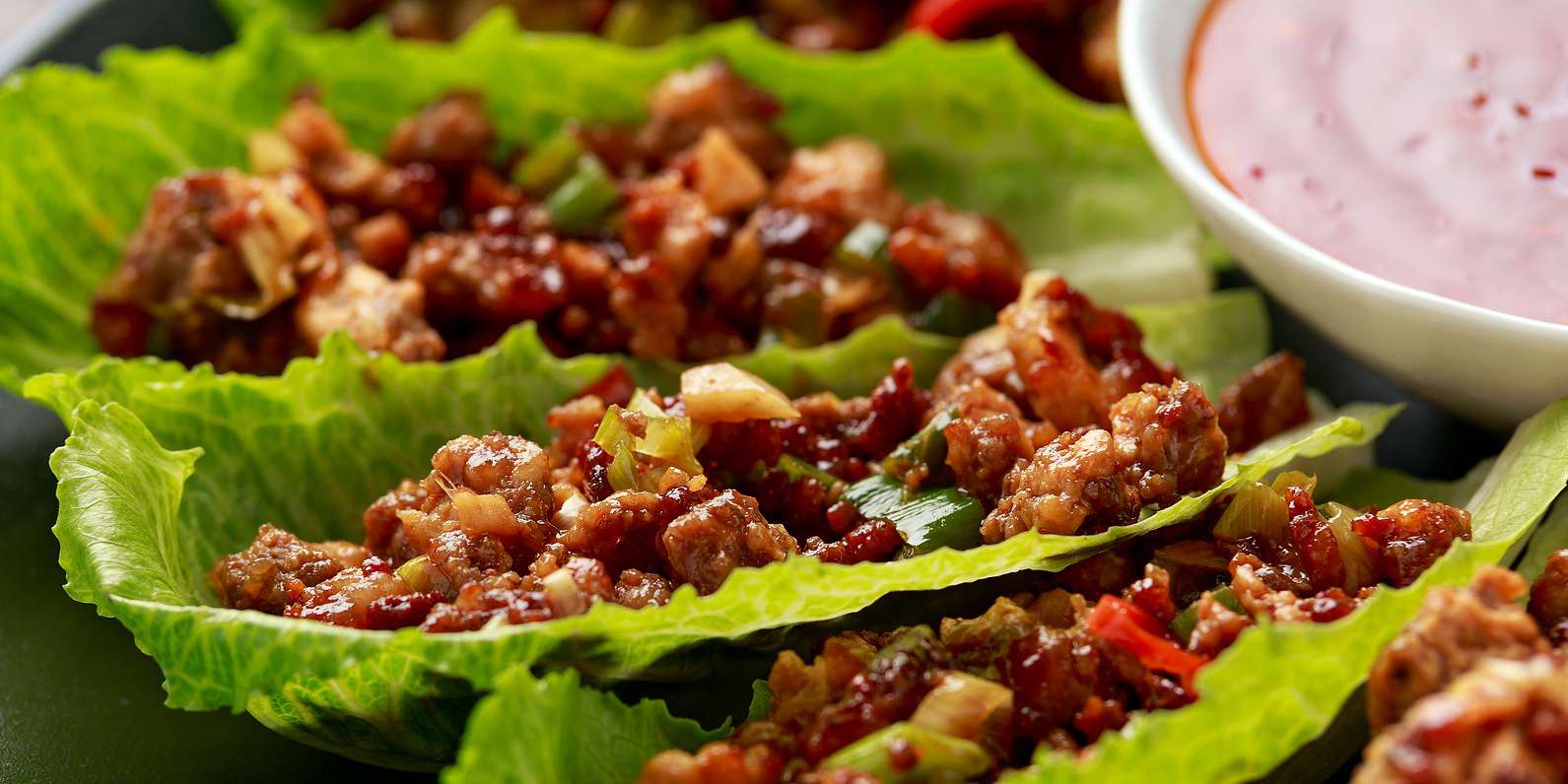 Pulled-Pork Lettuce Wraps