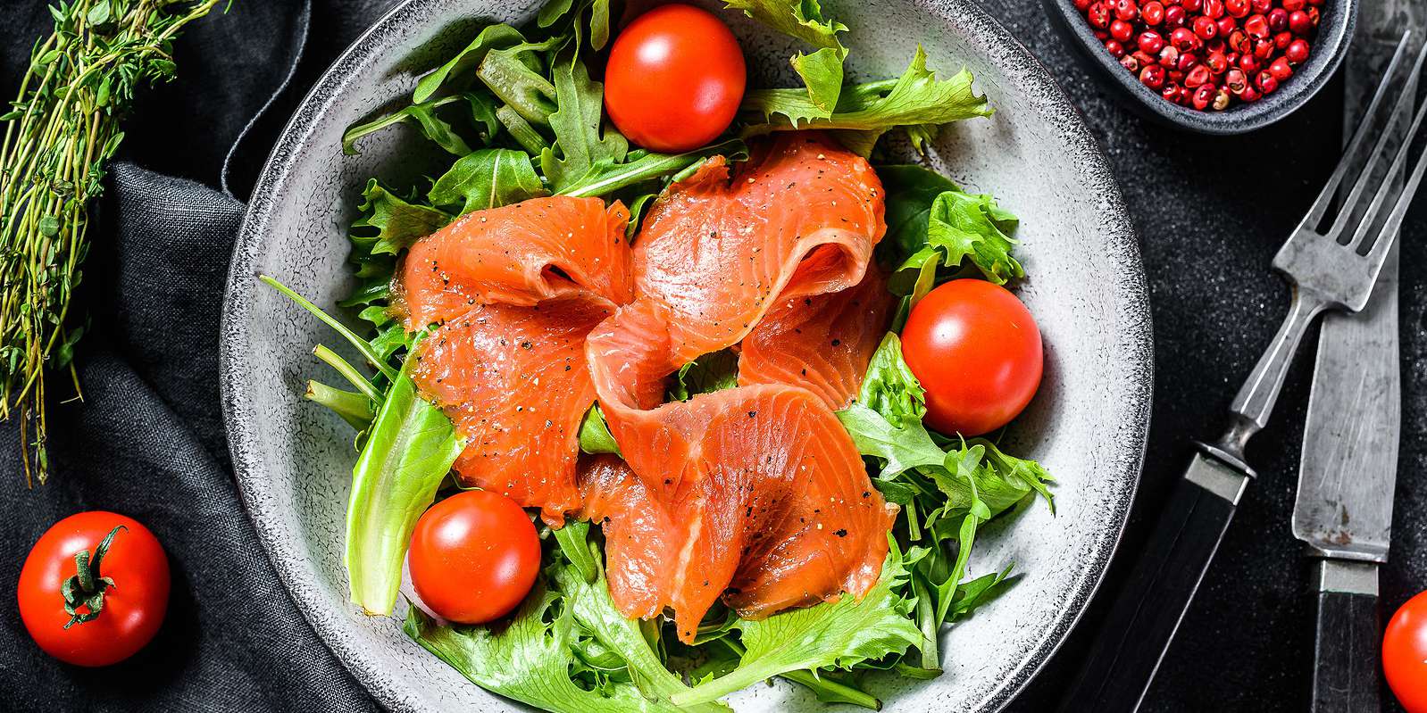 Smoked Salmon Salad