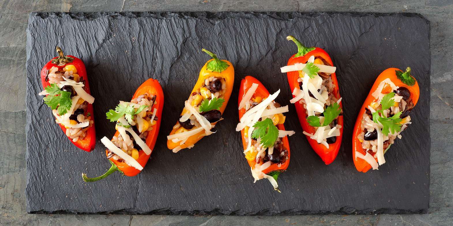 Grain-Free Endive and Mini Bell Pepper Nachos