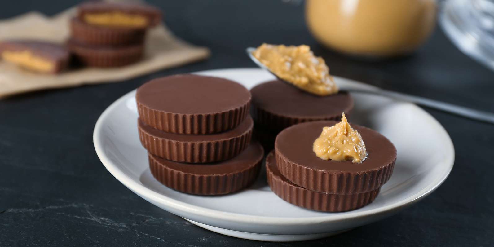 Dark Chocolate Vegan Peanut Butter Cups