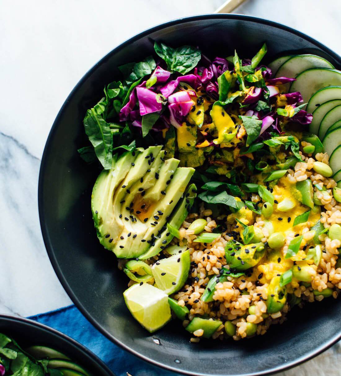 Protein-Packed Veggie Buddha Bowl