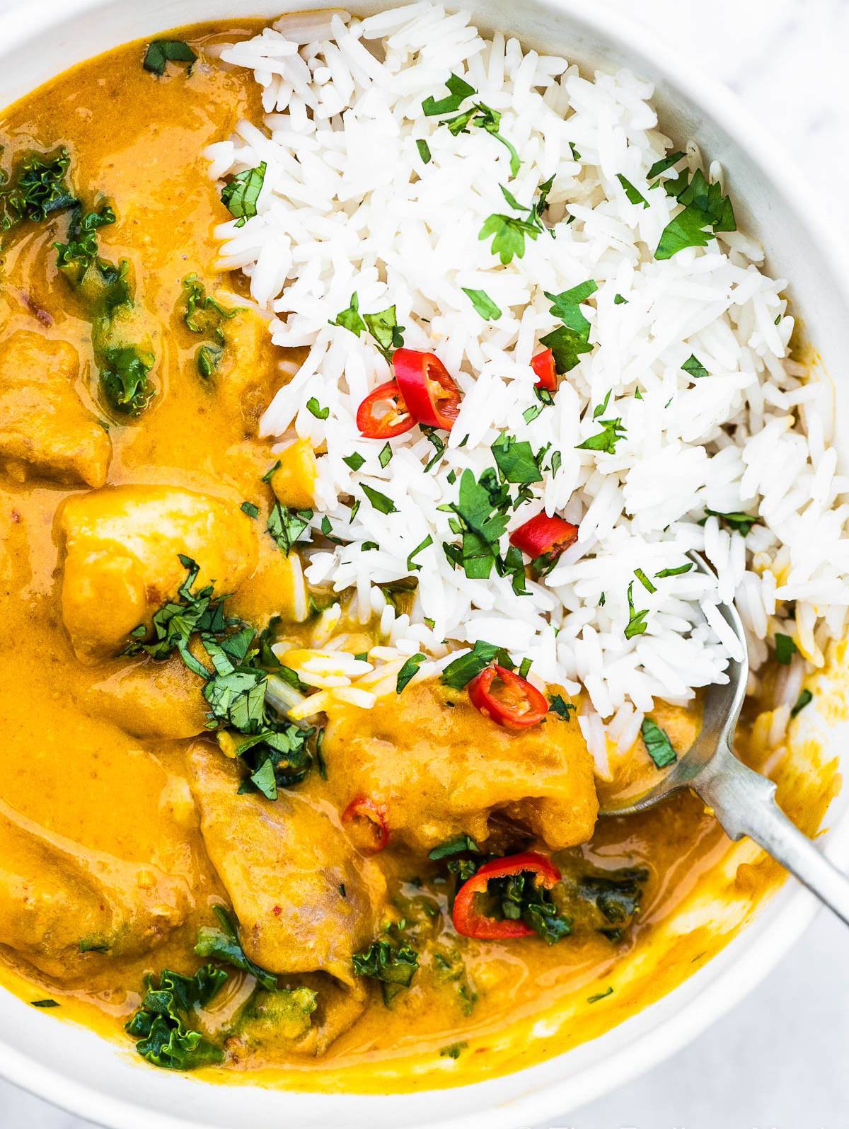 Slow Cooker Thai Chicken Curry