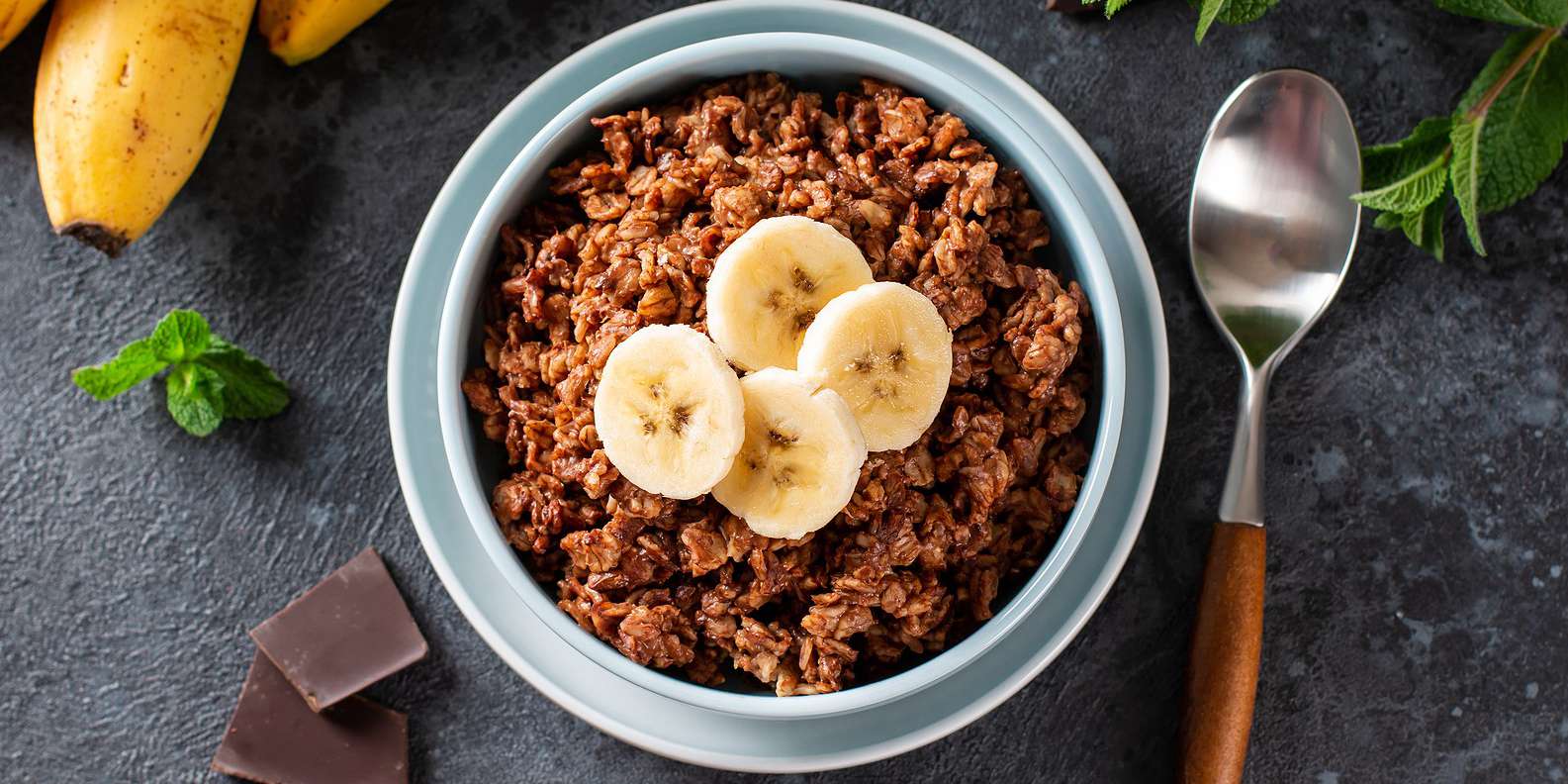 Chunky Monkey Banana Baked Oatmeal