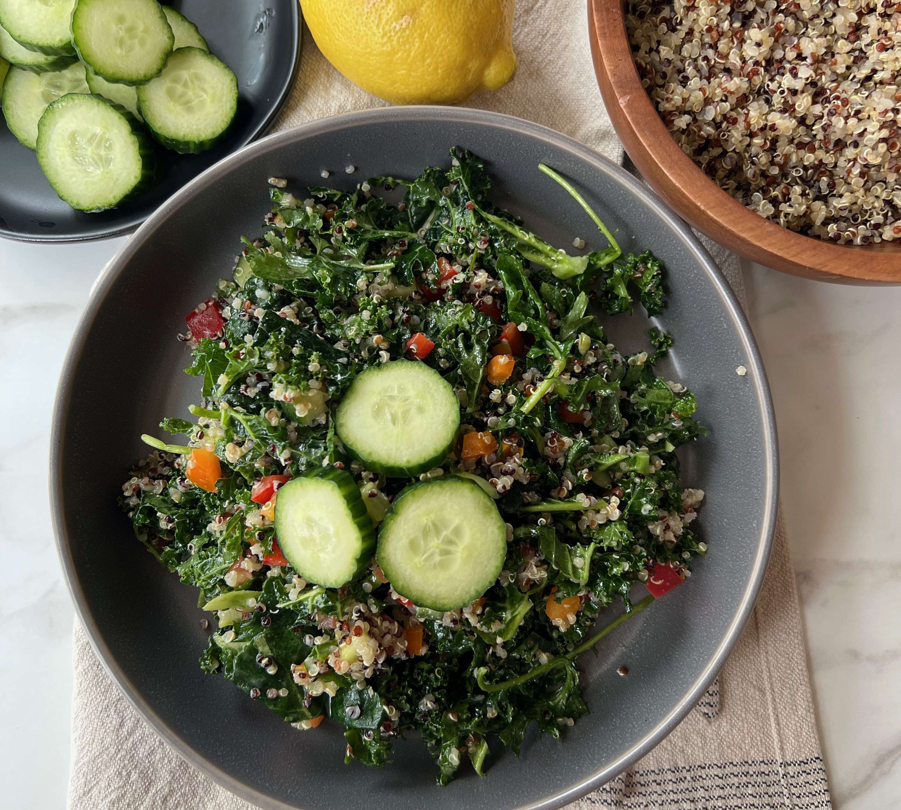 Kale Quinoa Salad