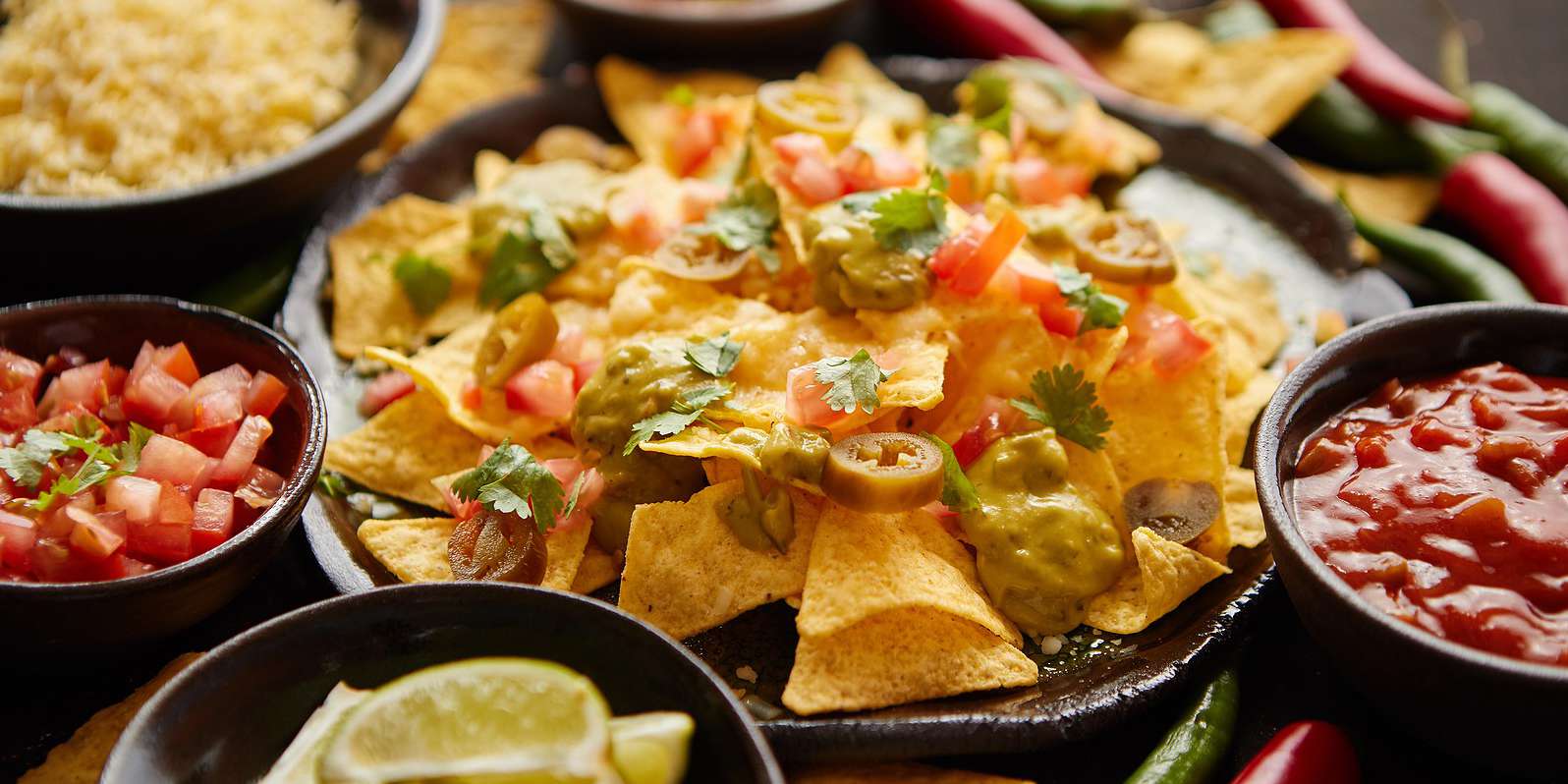 Loaded Air Fryer Nachos