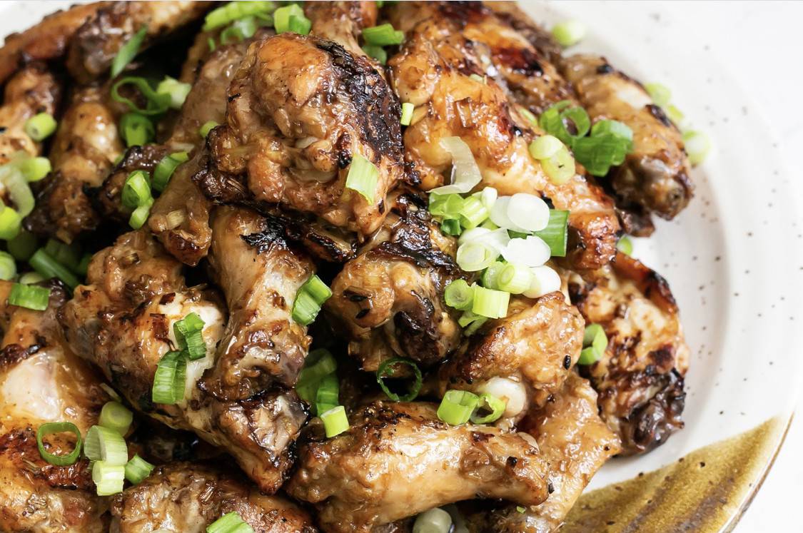 Maple Glazed Chicken Thighs