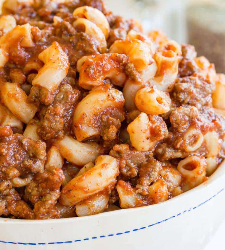 Easy Homemade Beefaroni