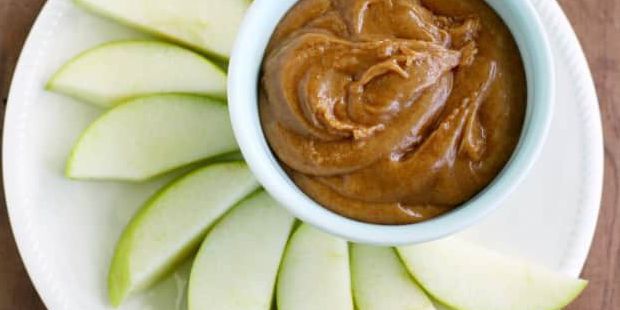 Almond Butter Yogurt Dip