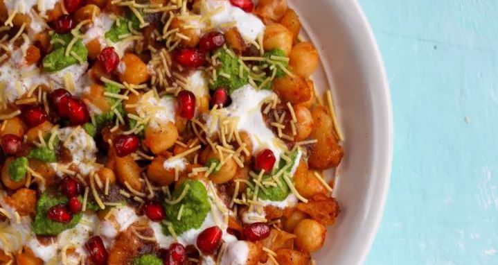 Chickpea & Sweet Potato Chaat