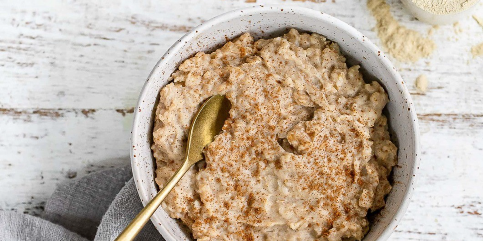 Cinnamon Protein Oats