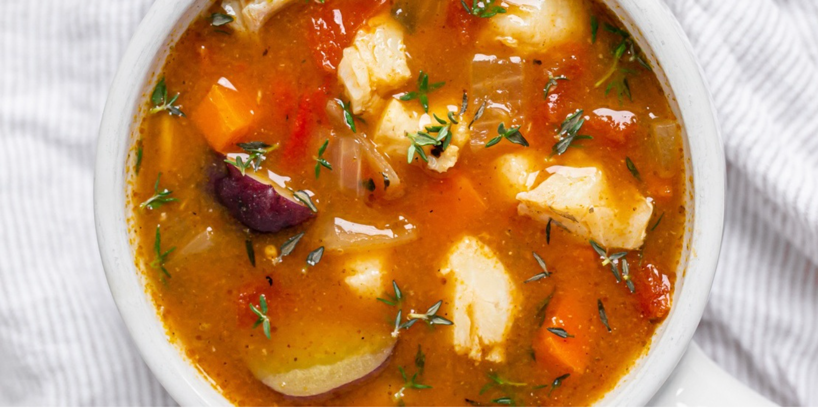 Manhattan-Style Fish Chowder