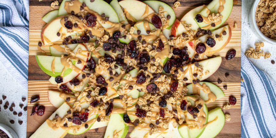 Healthy Apple Nachos