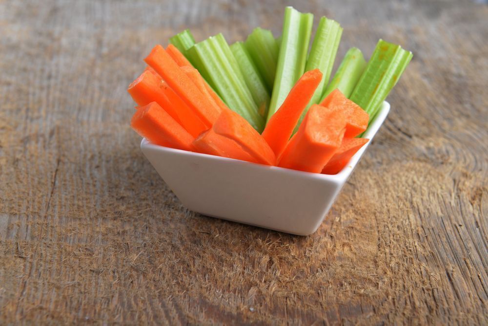 Carrots and Celery Sticks