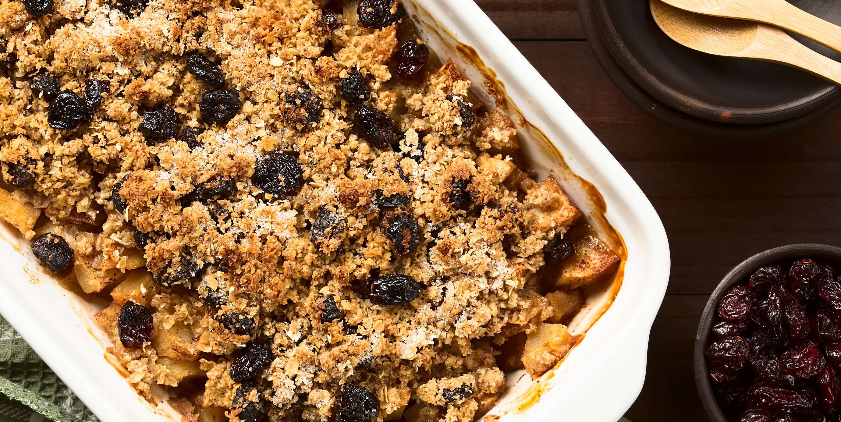 Cranberry Apple Baked Oatmeal