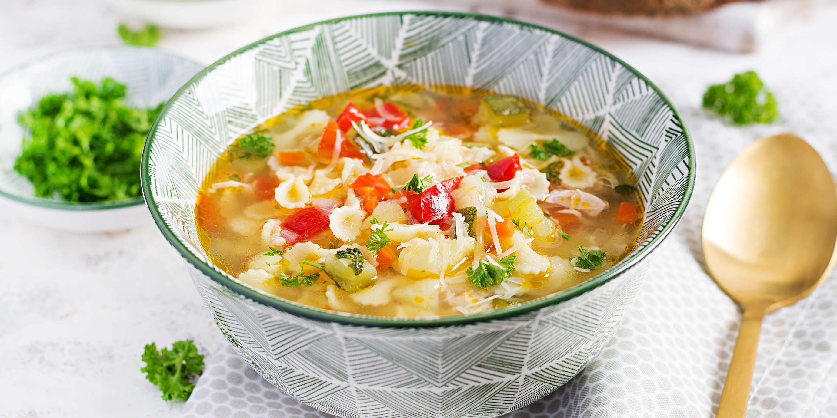 Tomatoless Minestrone Soup