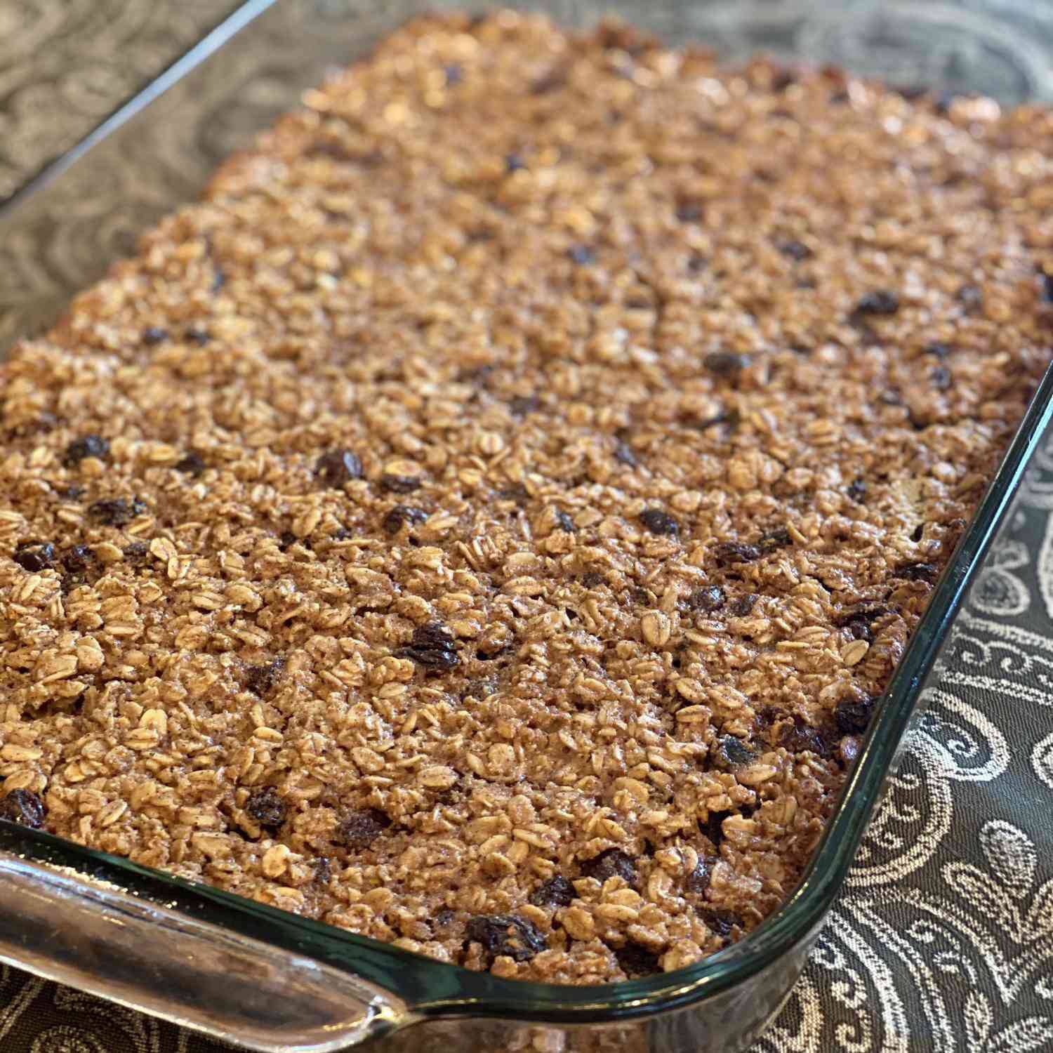 Baked Steel Cut Oatmeal