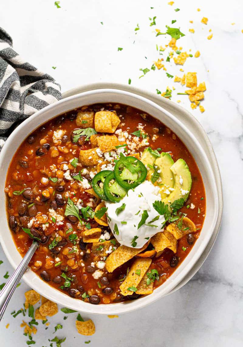 Vegetarian Black Bean Chili Recipe