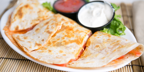 Pizza Quesadilla