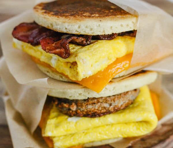 Healthy McGriddle with Sausage