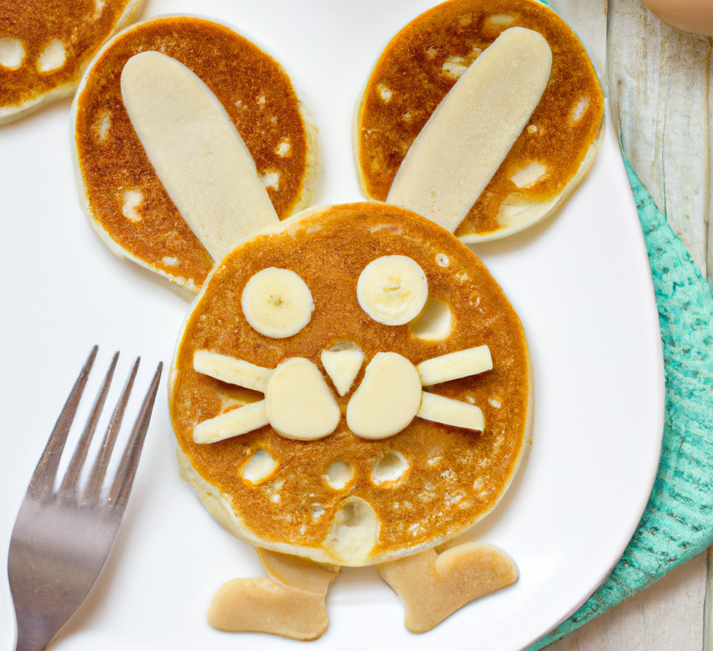 Easter Bunny Pancakes