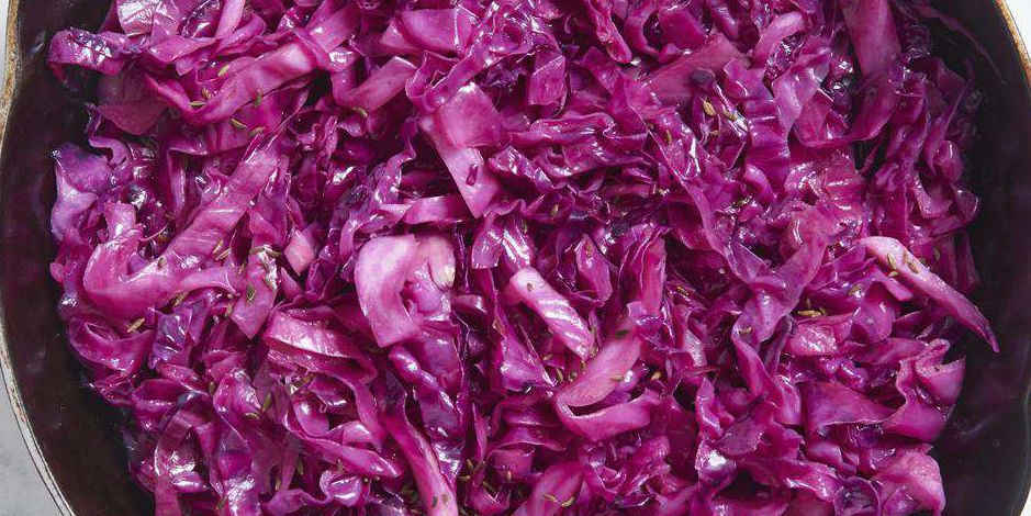 Sautéed Red Cabbage