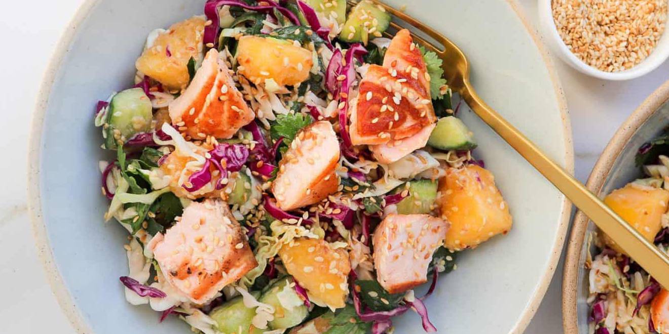 Mango Salmon Salad