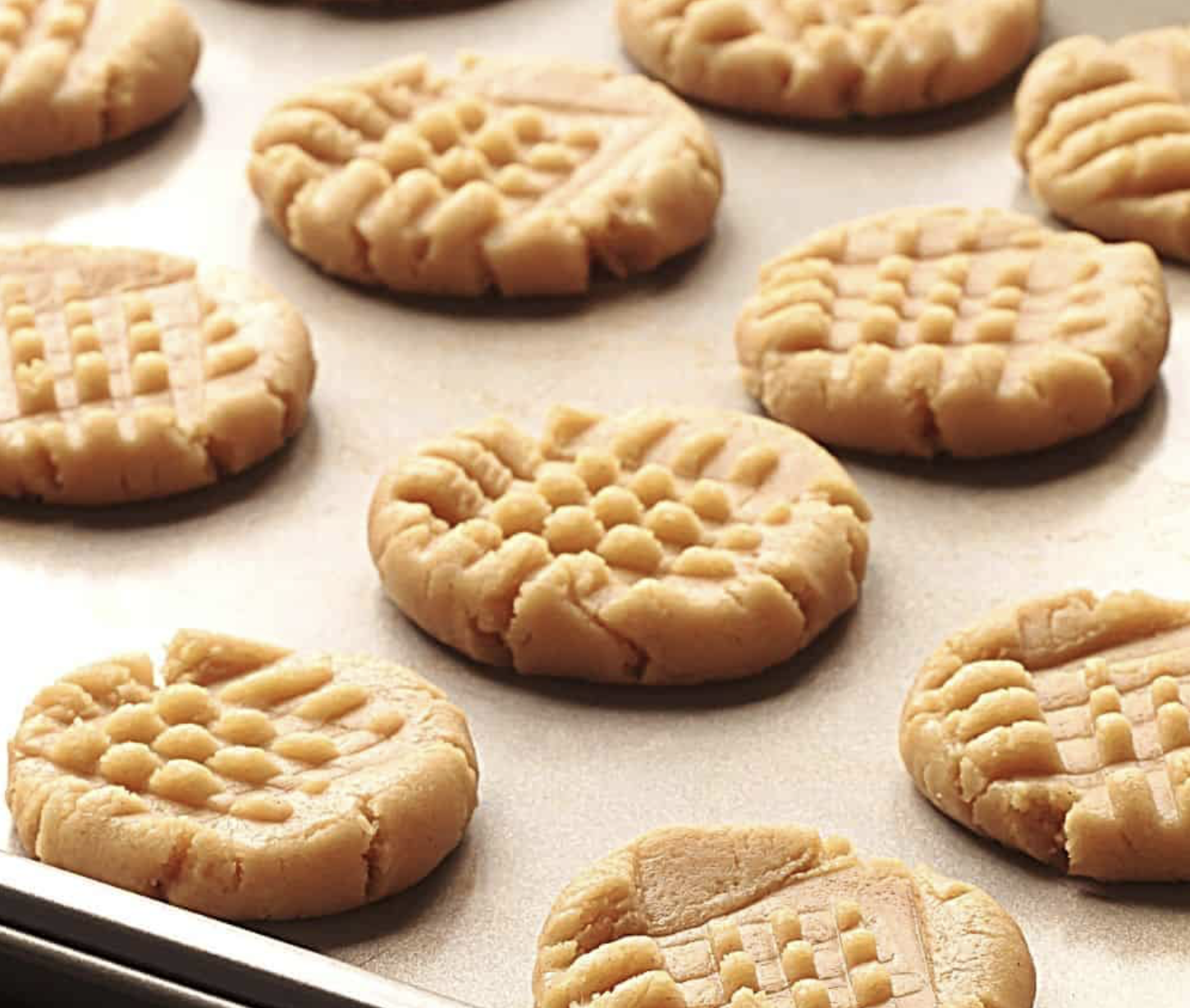 3 Ingredient Sugar Free Peanut Butter Cookies