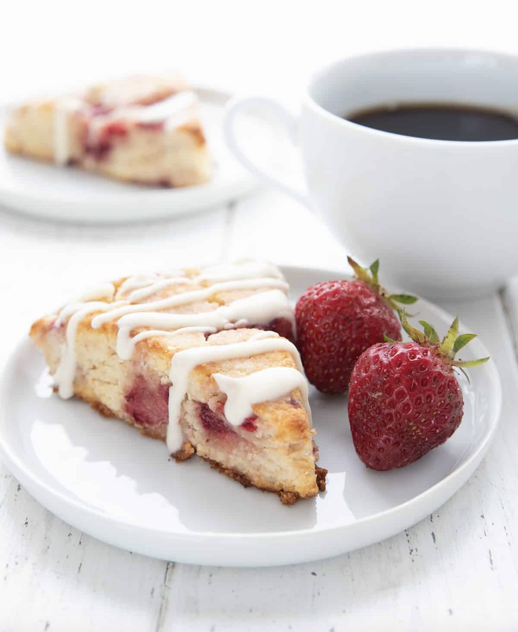 Keto Strawberry Cream Cheese Scones