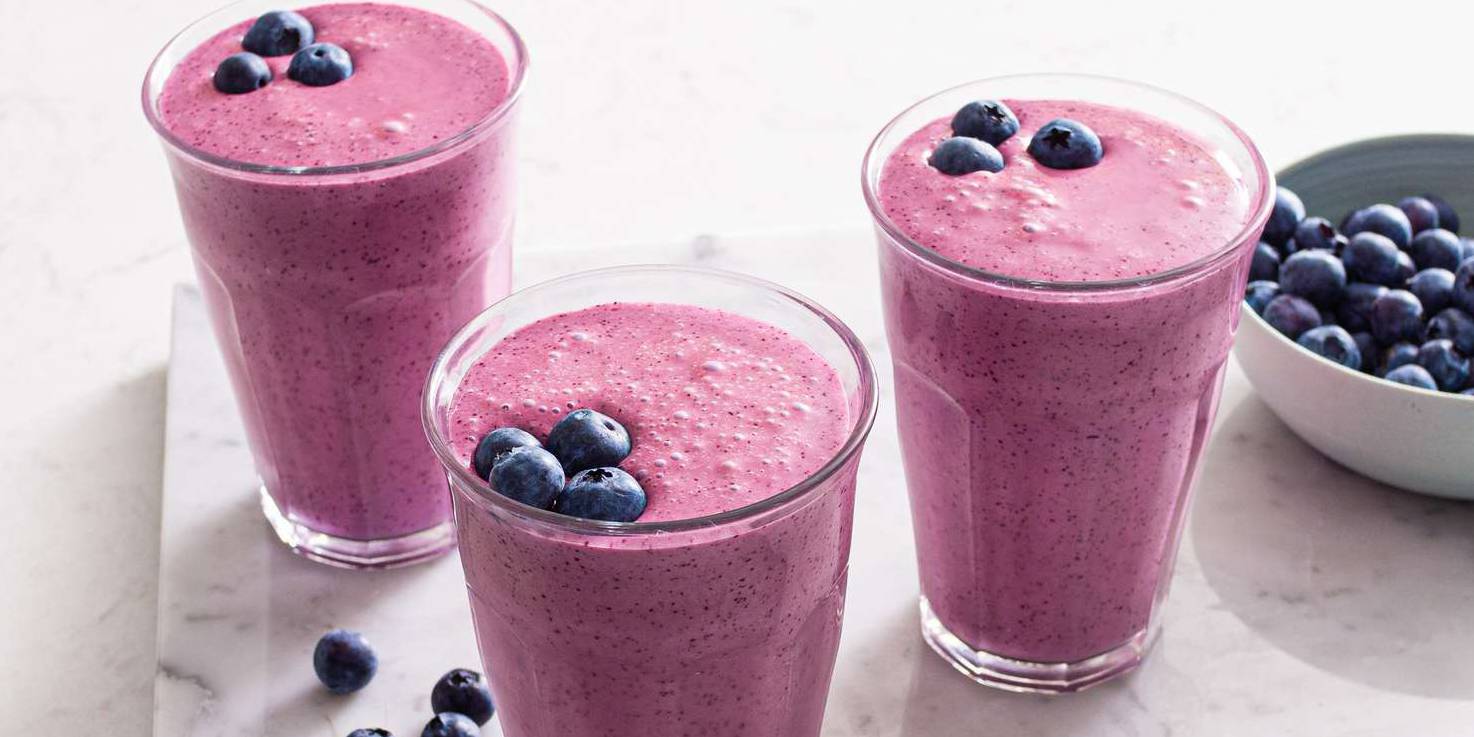 Cacao Nib Blueberry Smoothie