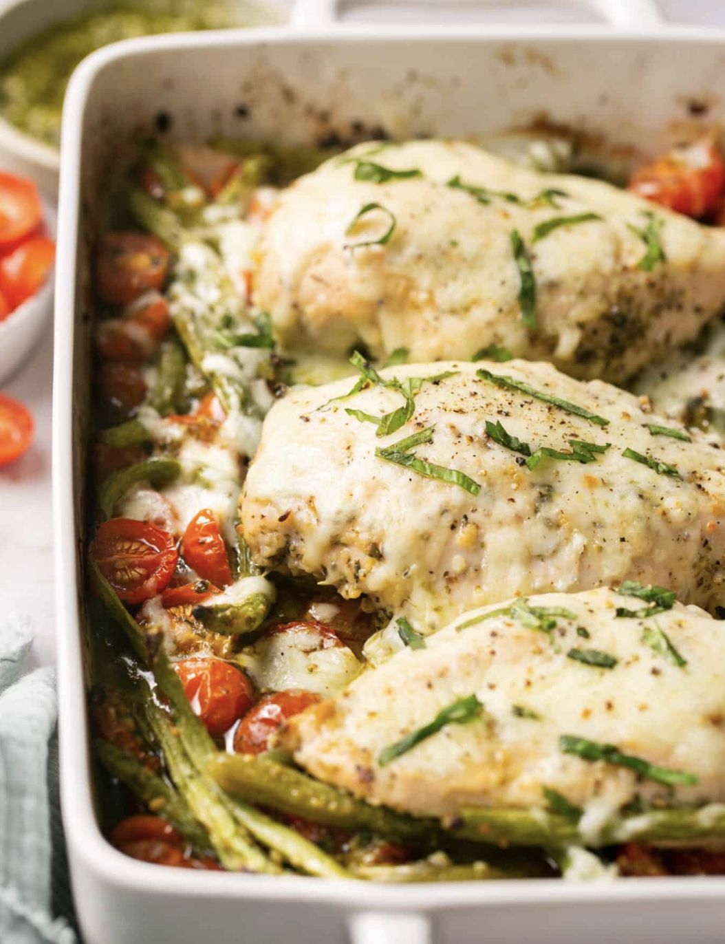 Easy Baked Chicken Pesto Recipe