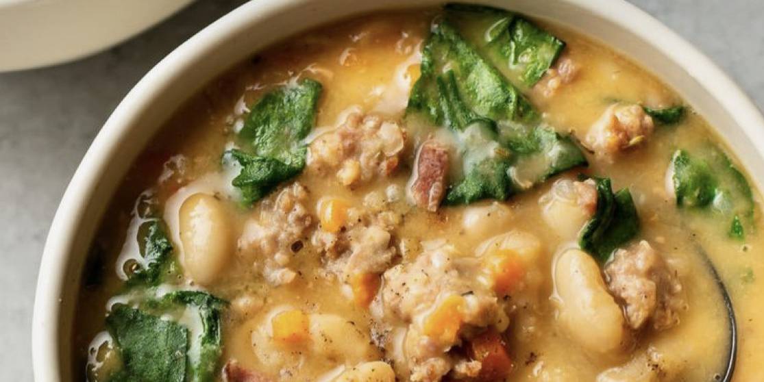 Italian Sausage White Bean Soup