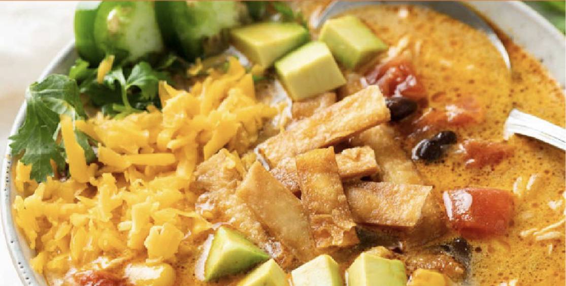 Creamy Chicken Tortilla Soup