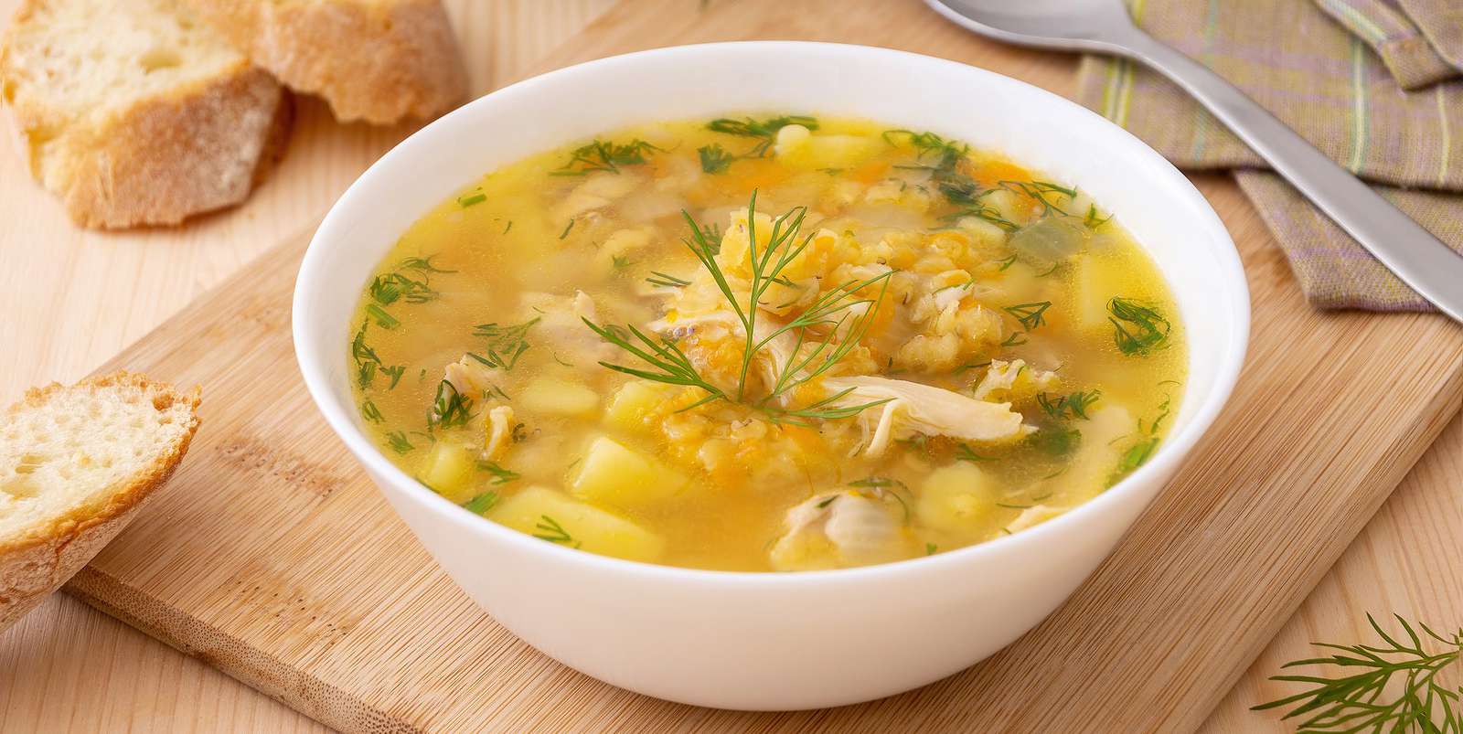 Chicken, White Bean and Leek Soup