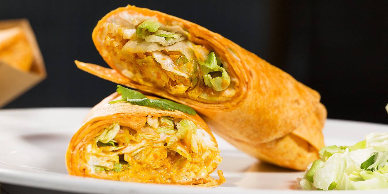 Mango Chicken Wrap