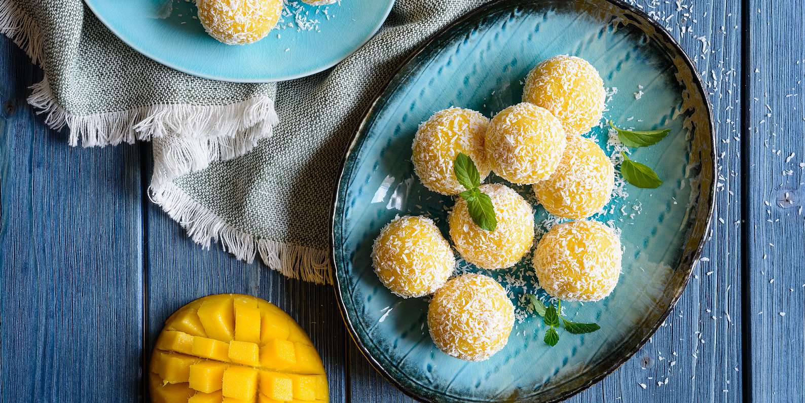 Gluten-Free Coconut Mango Energy Bites