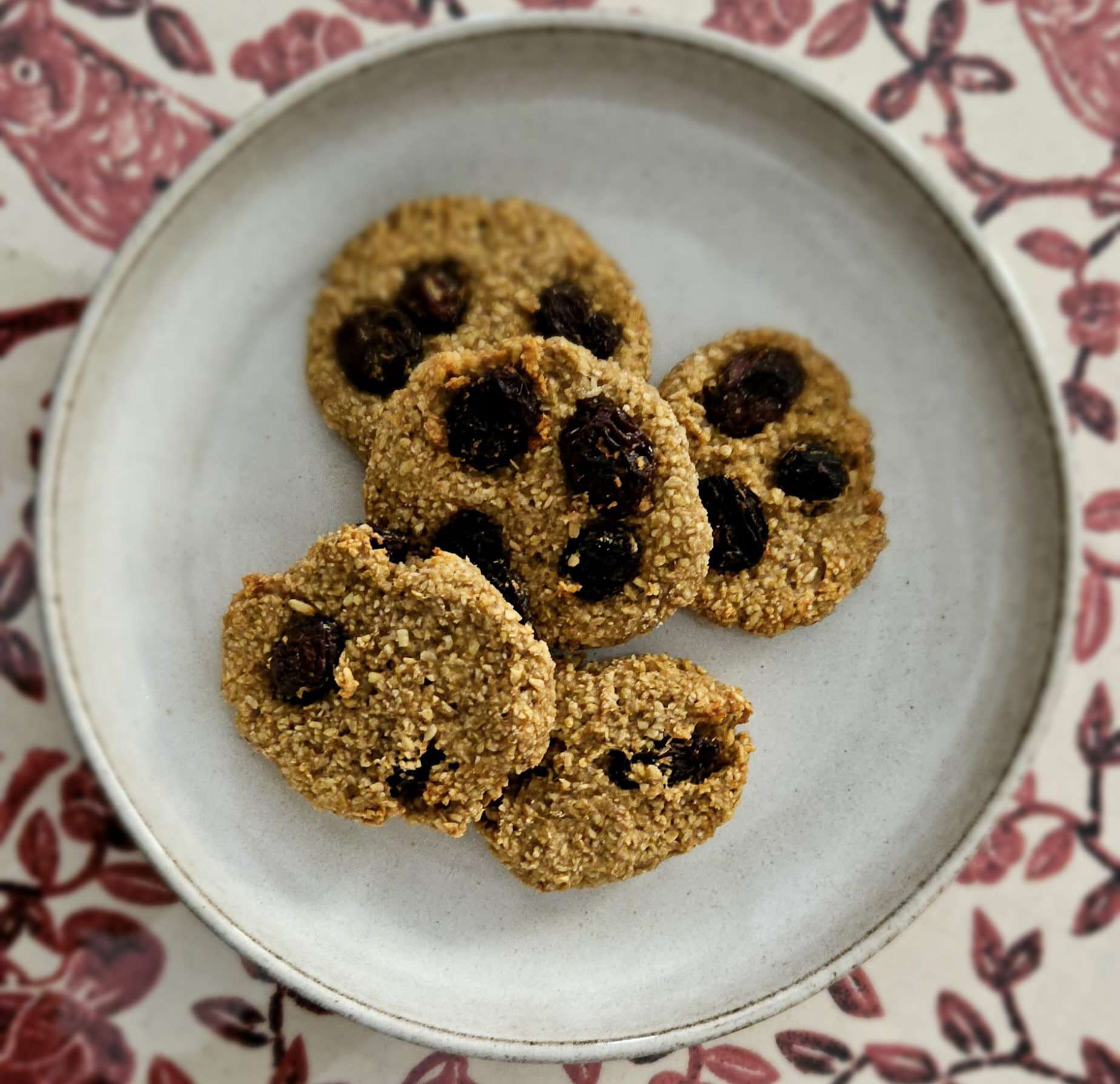 Steel Cut Oat Cookies